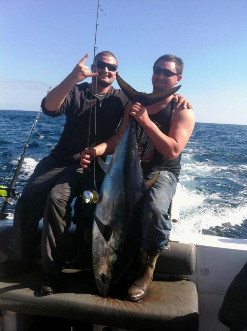 The tuna  capture. © Carl Hyland
